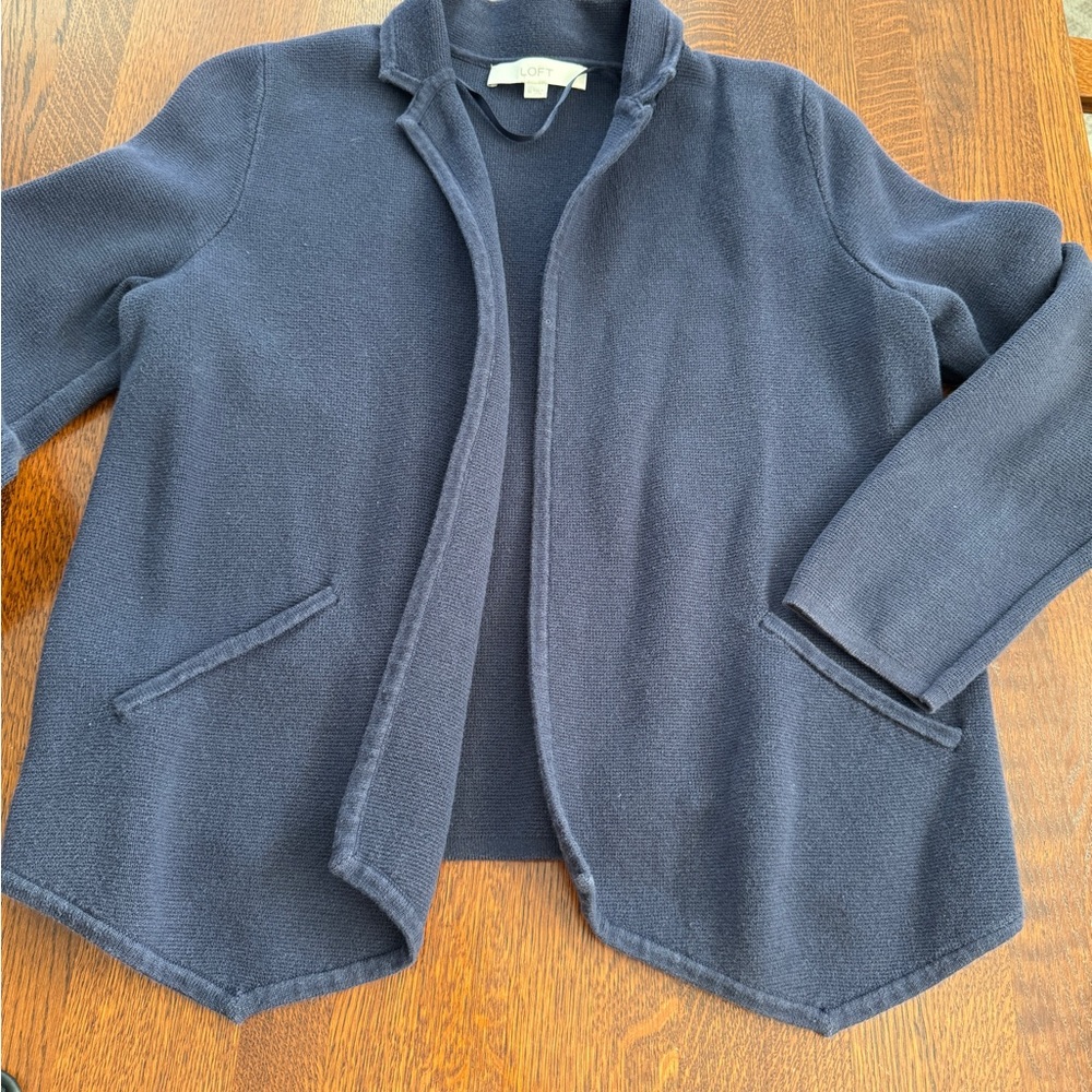 LOFT Knit Sweater-Blazer